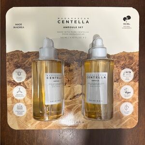 NWT SKIN1004 Madagascar Centella Ampoule Set 2-Pack 8.1oz K-Beauty Vegan